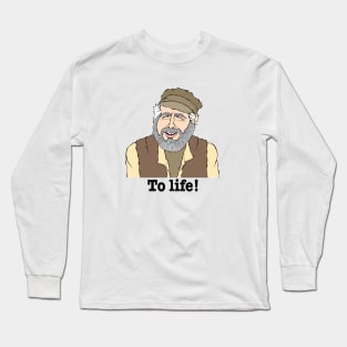 FIDDLER ON THE ROOF FAN ART Long Sleeve T-Shirt